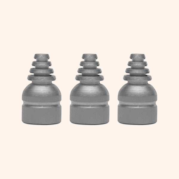 ALIMINIUM CONE STUD 15 MM SET 3