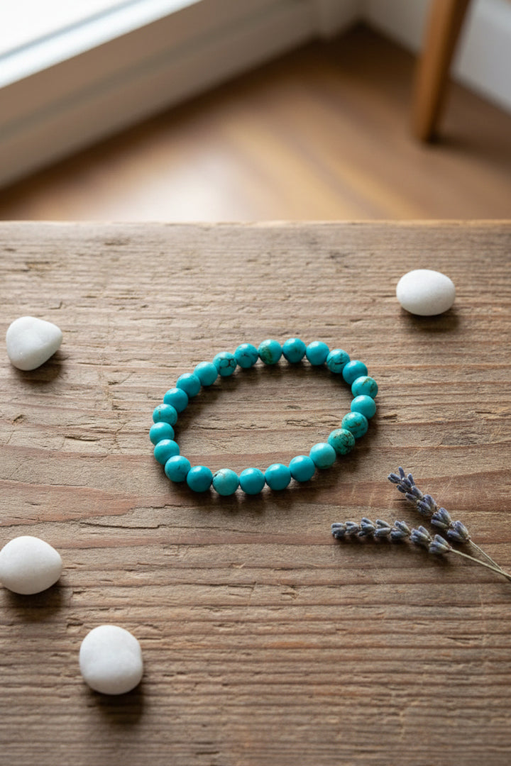 TURQUOISE FIROZA BRACELET - Communication & Healing