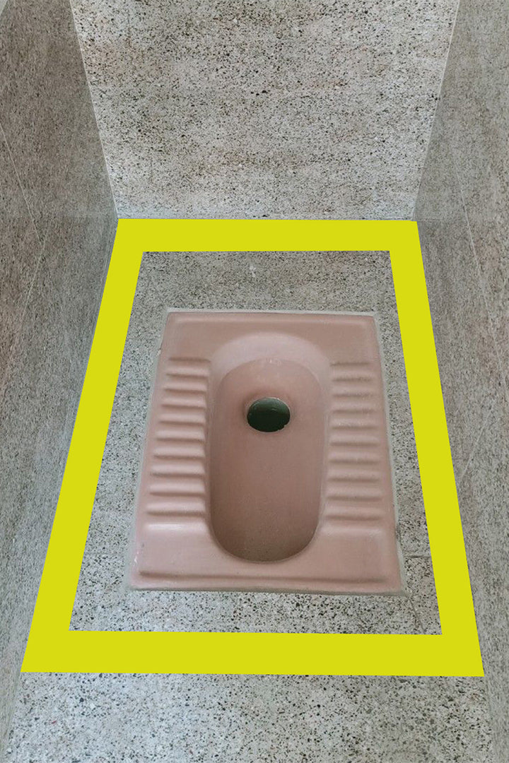 VASTU VINYL YELLOW TAPE || 4 INCH || LENGTH- 8-10 FEET APPROX || PACK OF 1 || VASTU TAPE REMEDY || TOILET CORRECTION || VASTU TAPE ||