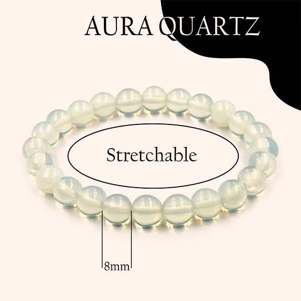 VASTU VARDAN AURA QUARTZ WHITE BRACELET