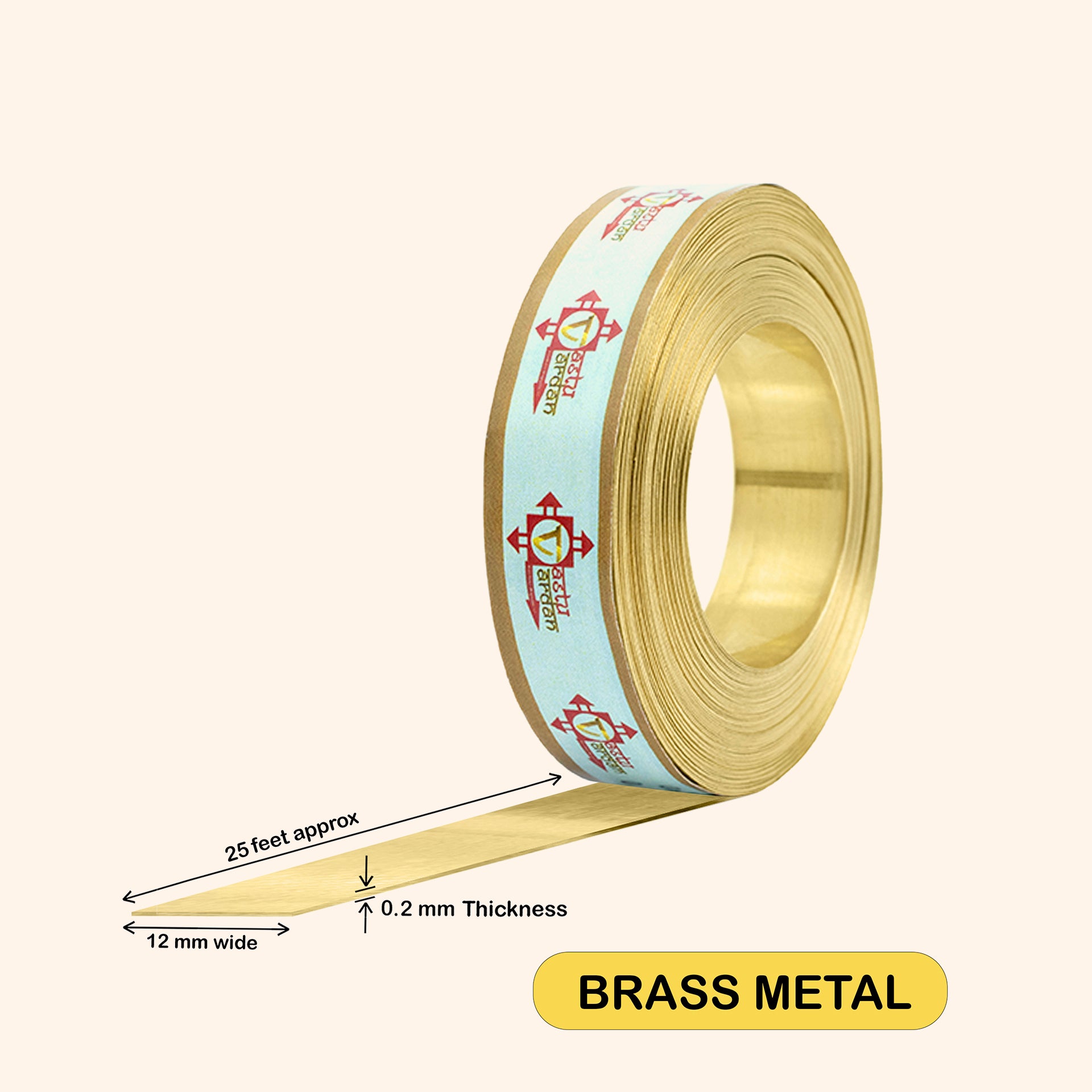 VASTU VARDAN 25 FEET 0.5 INCH BASS STRIP