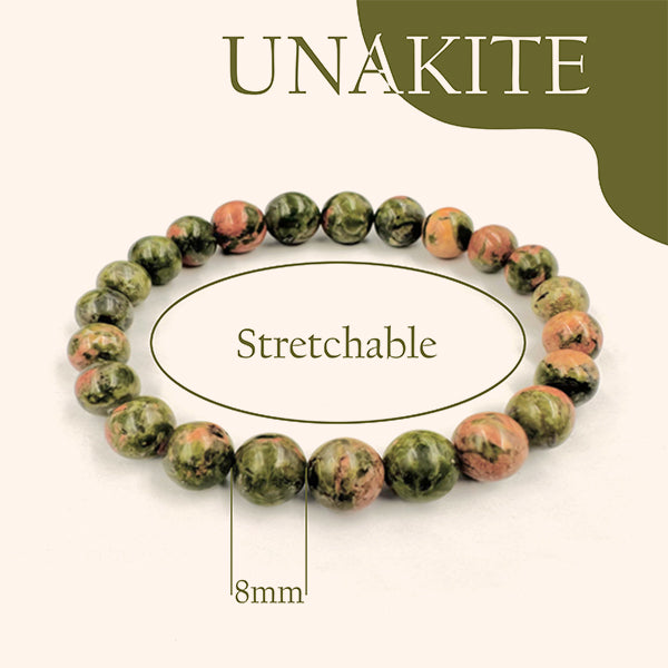 VASTU VARDAN UNAKITE BRACELET