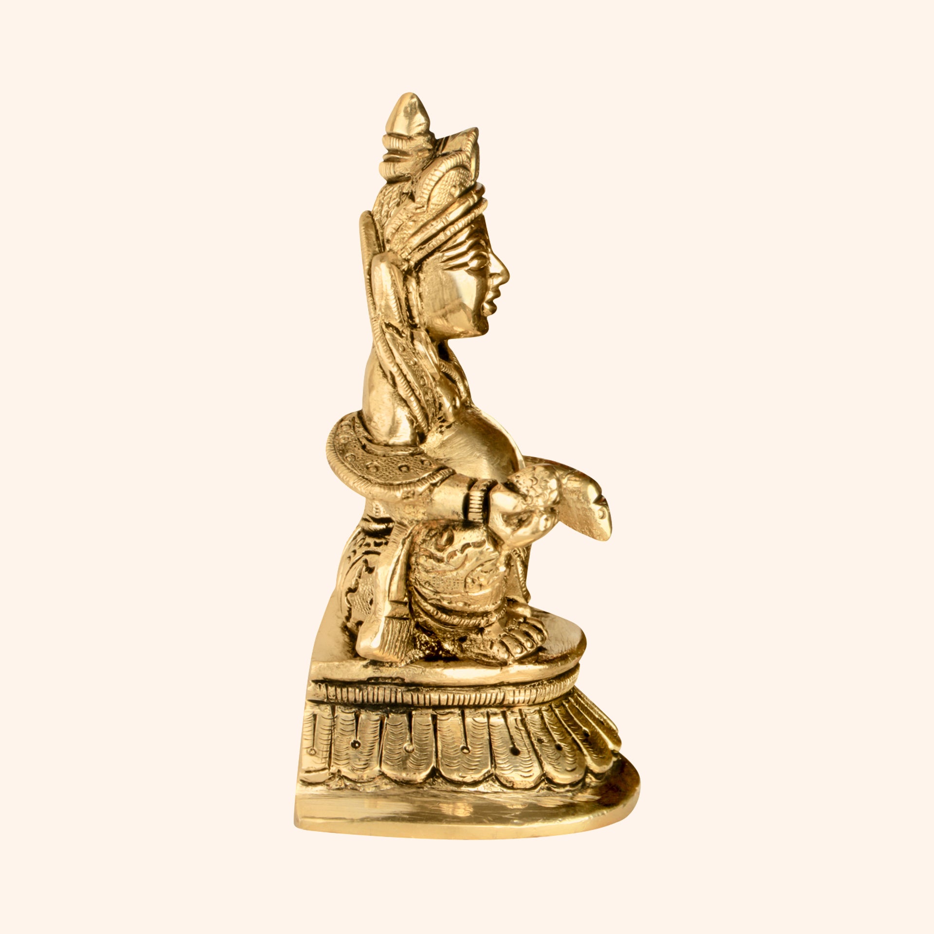 VASTU VARDAN BRASS KUBER JI 3.5 INCH (APPROX)