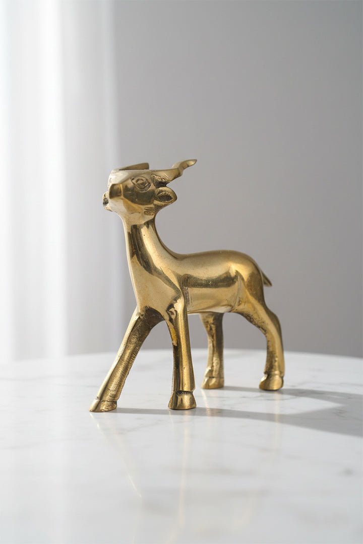 VASTU VARDAN BRASS SMALL DEER