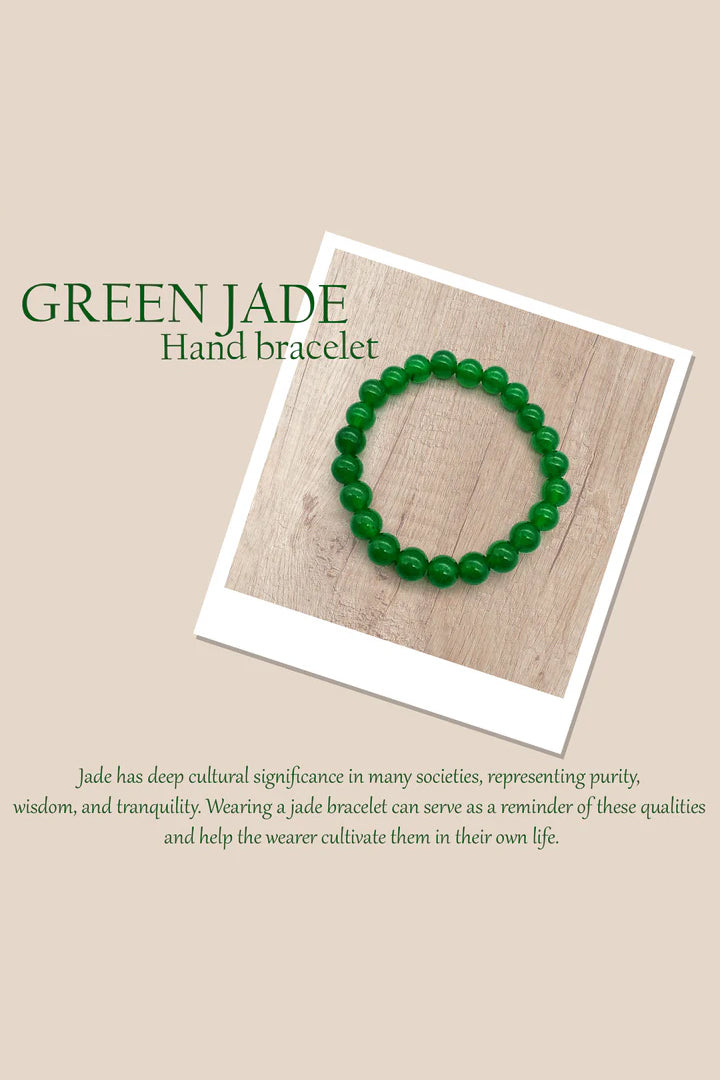 GREEN JADE BRACELET - Prosperity, Harmony & Protection