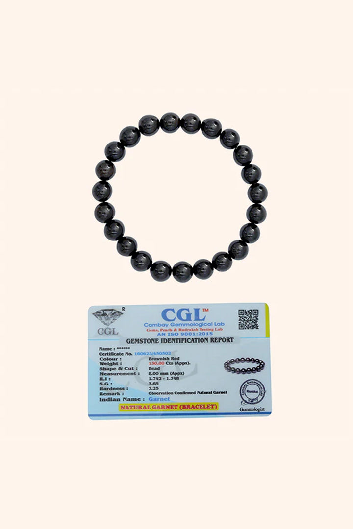 GARNET BRACELET - Passion, Energy & Strength