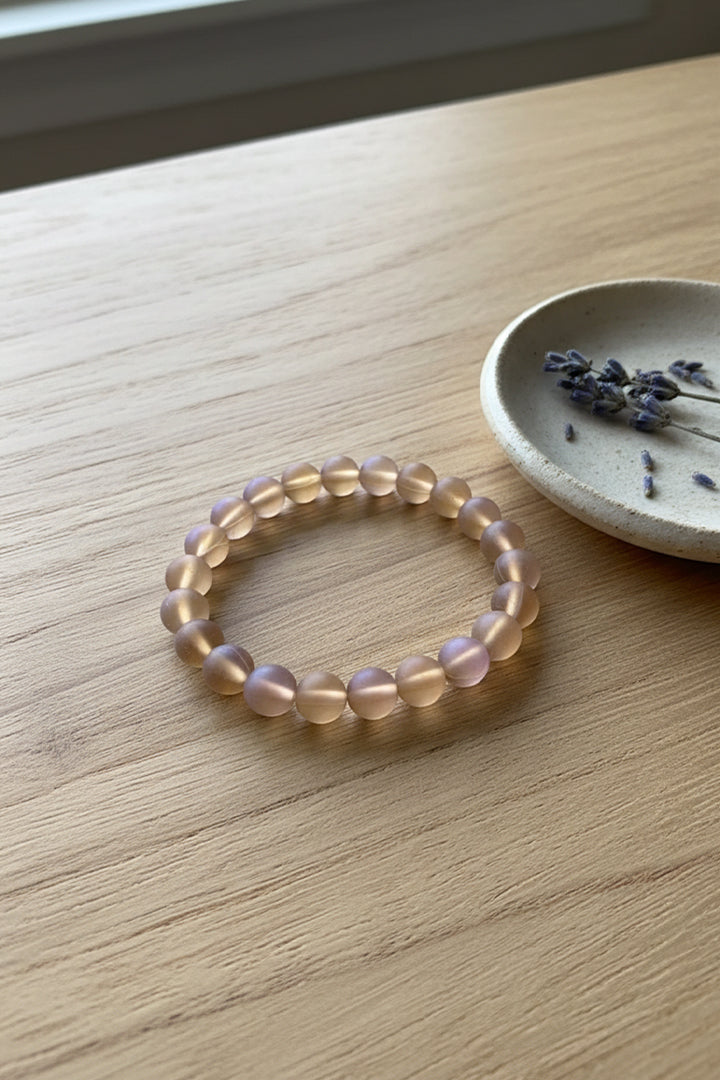 AURA QUARTZ BROWN BRACELET -  Daily Wear , Promotes Strength & Resilience