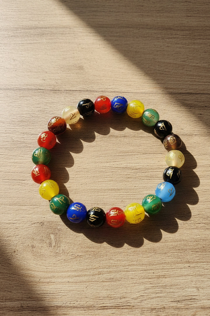 OM MANI PADME BRACELET - Compassion & Positive Energy