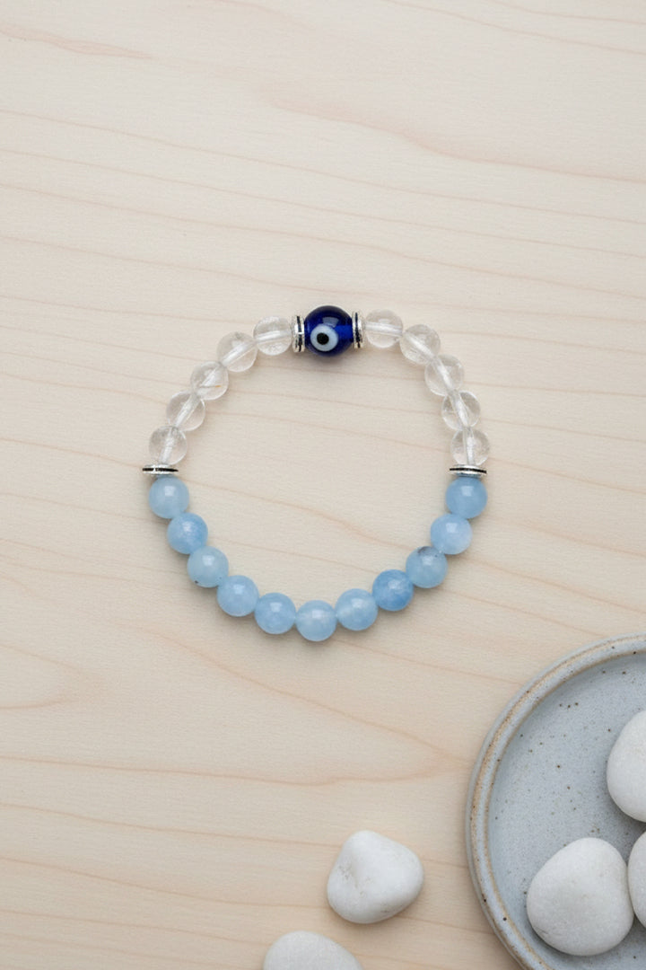 AQUARIUS (कुम्भ) RASHI BRACELET -  Intelligence, Innovation & Balance