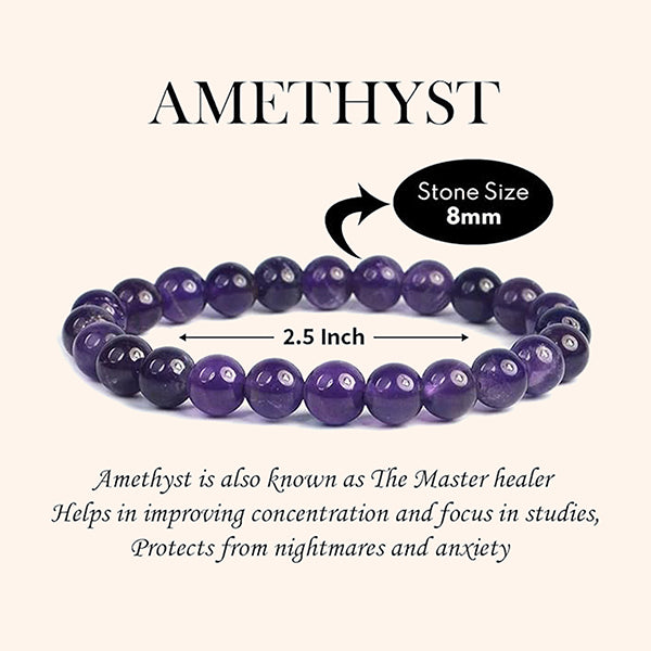 AMETHYST BRACELET