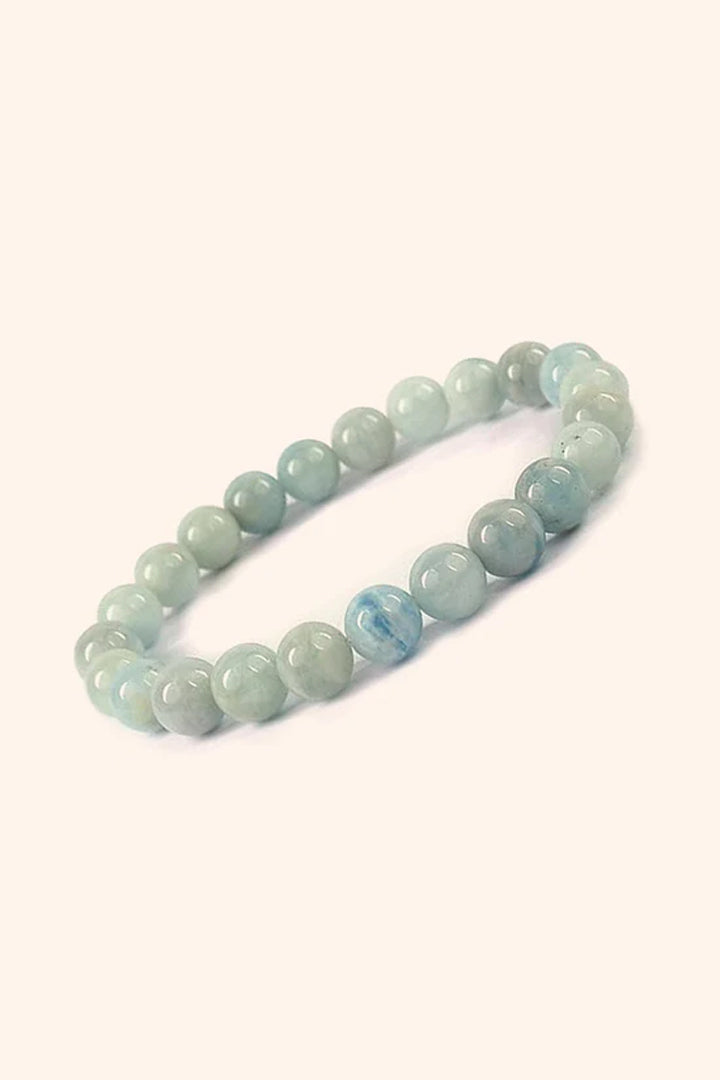 AQUAMARINE BRACELET – Stone of Clear Speech & Emotional Balance