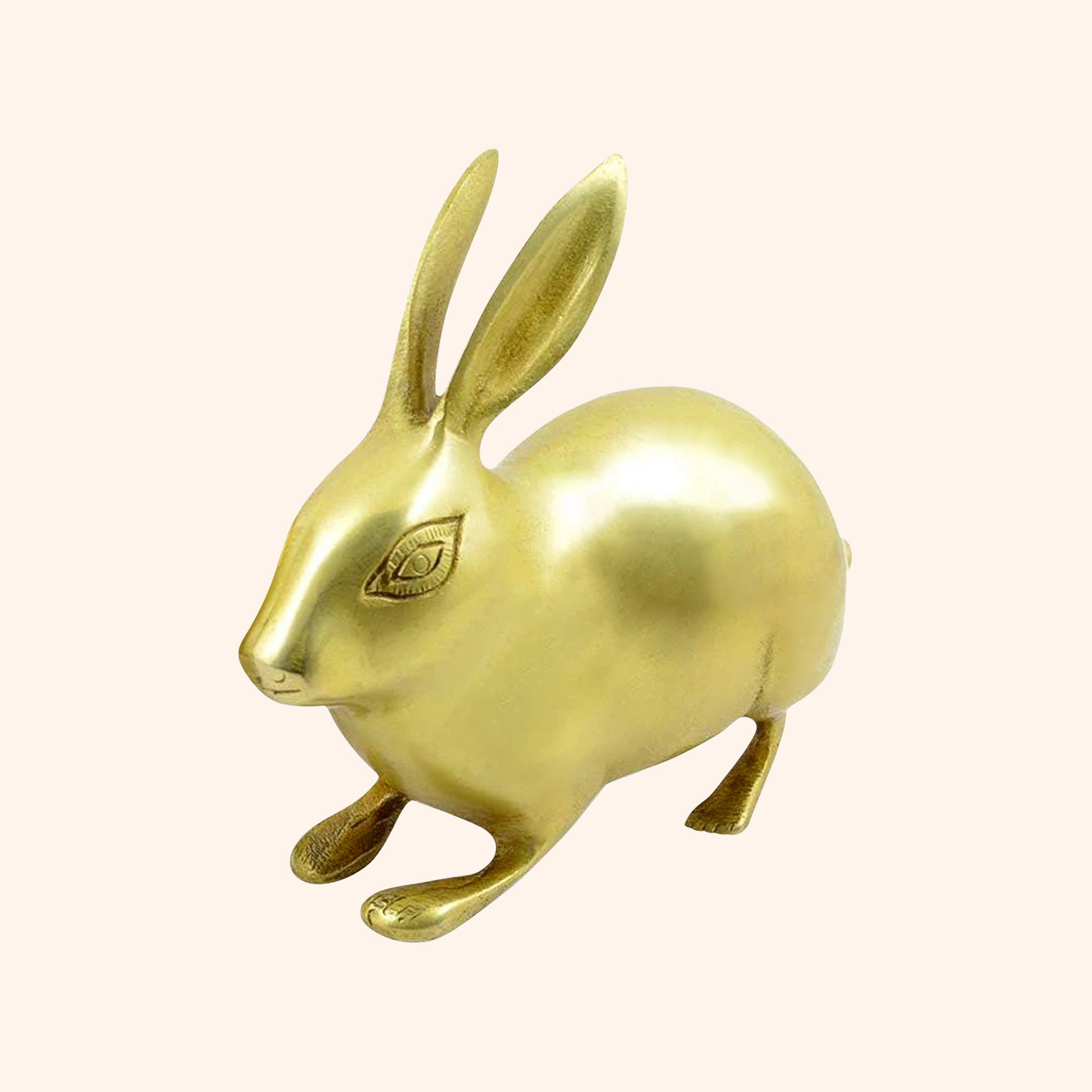 VASTU VARDAN BRASS BIG RABBIT PAIR