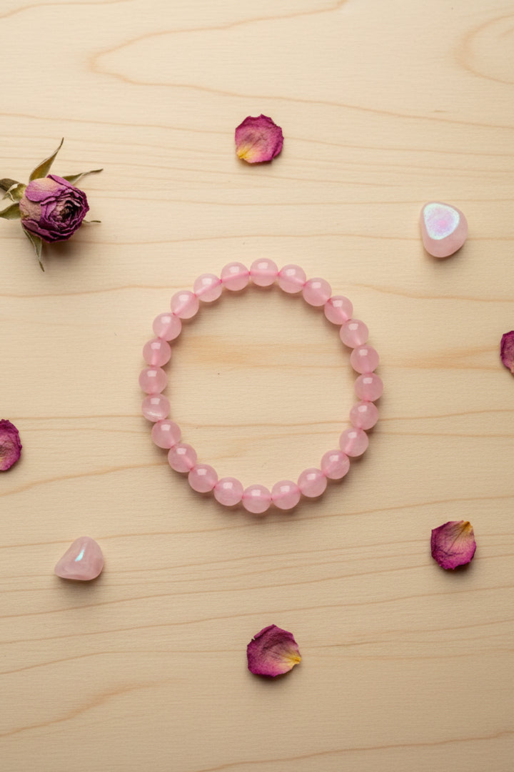 ROSE QUARTZ BRACELET - Love & Emotional Healing