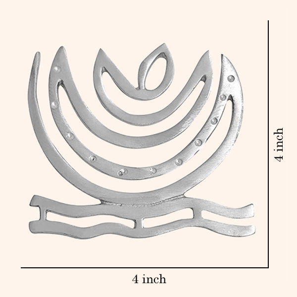 ZINC MOON HELIX 4 INCH SET 3