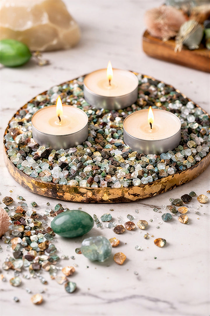 AZURITE CRYSTAL CHIPS  - Intuition, Creativity & Energy Flow