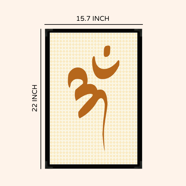 VASTU VARDAN OM PAINTING WITH FRAME