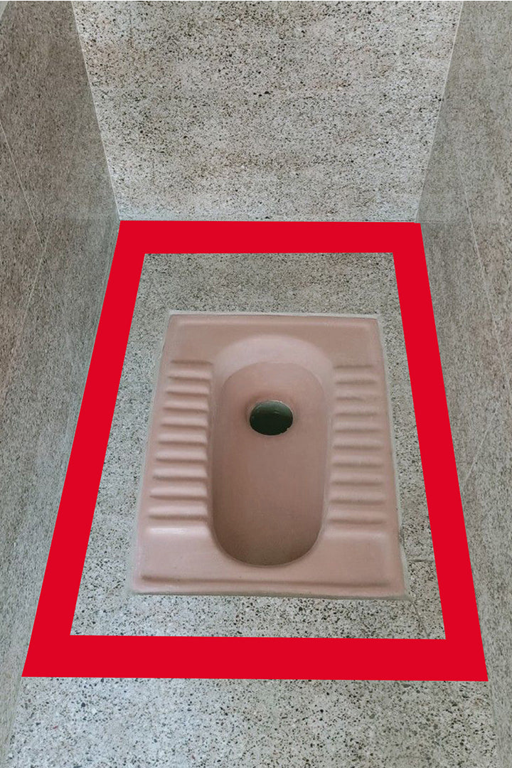 RED VASTU CORRECTION TAPE | 1 INCH | LENGTH- 16 METER APPROX | TOILET VASTU REMEDY | PACK OF 1