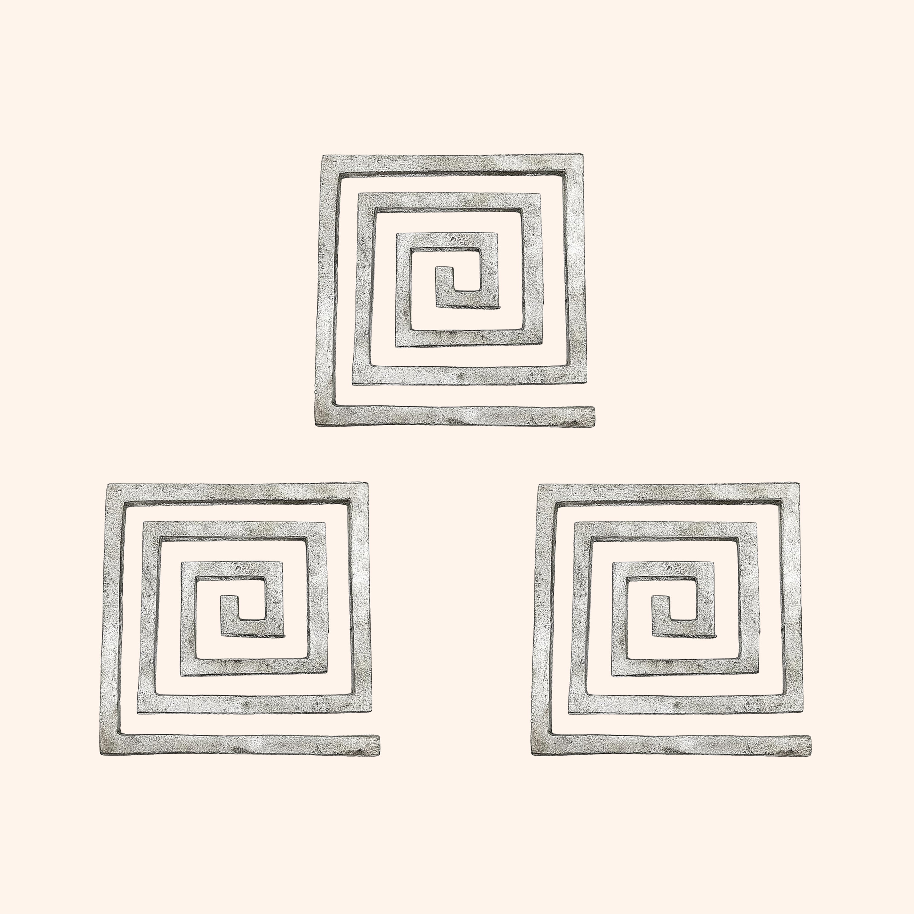 VASTU VARDAN LEAD PLAIN HELIX 4 INCH PACK OF 3