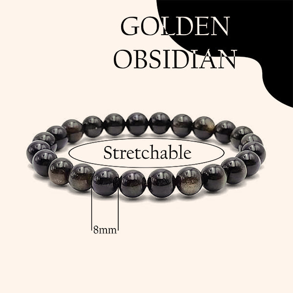 VASTU VARDAN GOLDEN OBSIDIAN BRACELET