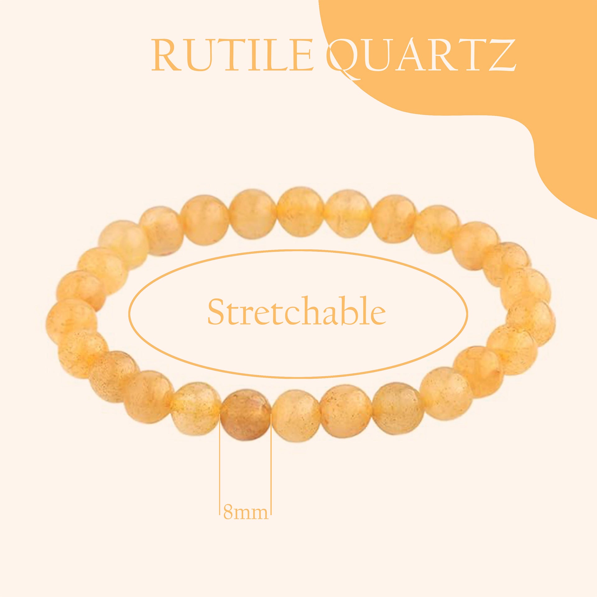 VASTU VARDAN RUTILE QUARTZ BRACELET