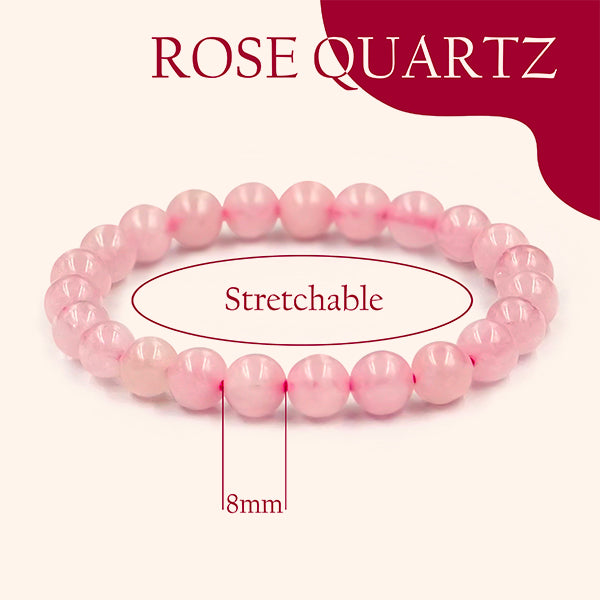VASTU VARDAN ROSE QUARTZ BRACELET