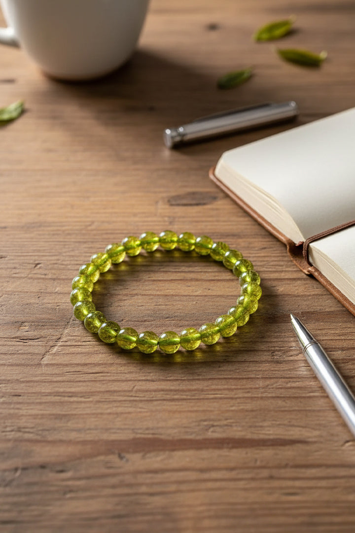 PERIDOT BRACELET - Wearable Energy of Confidence & Healing