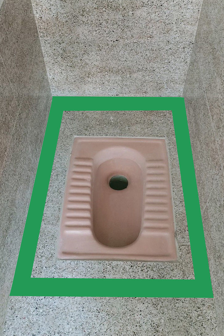 VASTU VINYL GREEN TAPE || 4 INCH || LENGTH- 8-10 FEET APPROX || PACK OF 1 || VASTU TAPE REMEDY || TOILET CORRECTION || VASTU TAPE ||