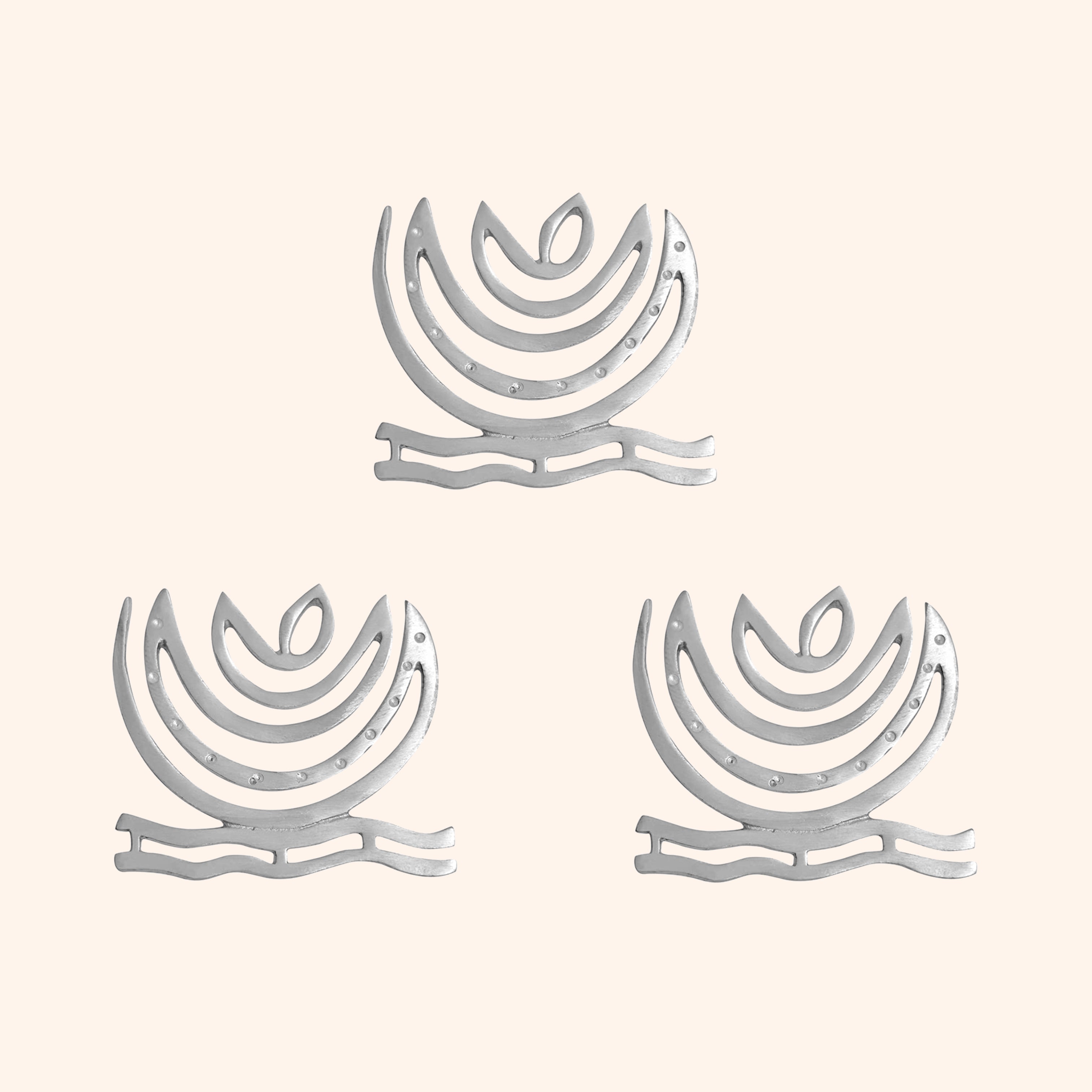 VASTU VARDAN ALUMINIUM HELIX 6 INCH PACK OF 3