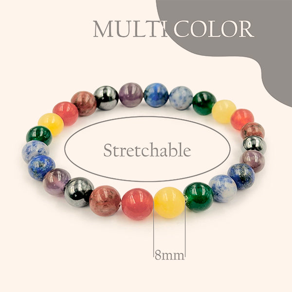 MULTICOLOR QUARTZ BRACELET