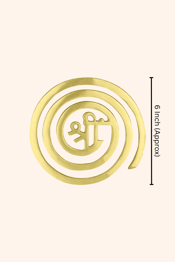 VASTU VARDAN BRASS SHREE HELIX 6 INCH