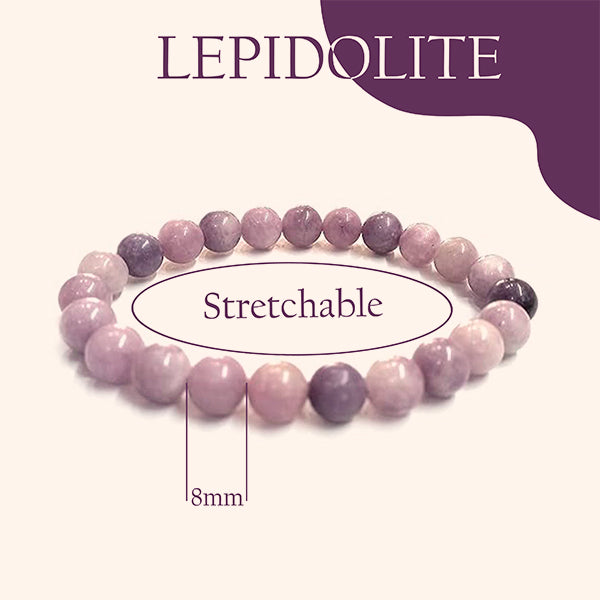 VASTU VARDAN LEPIDOLITE BRACELET
