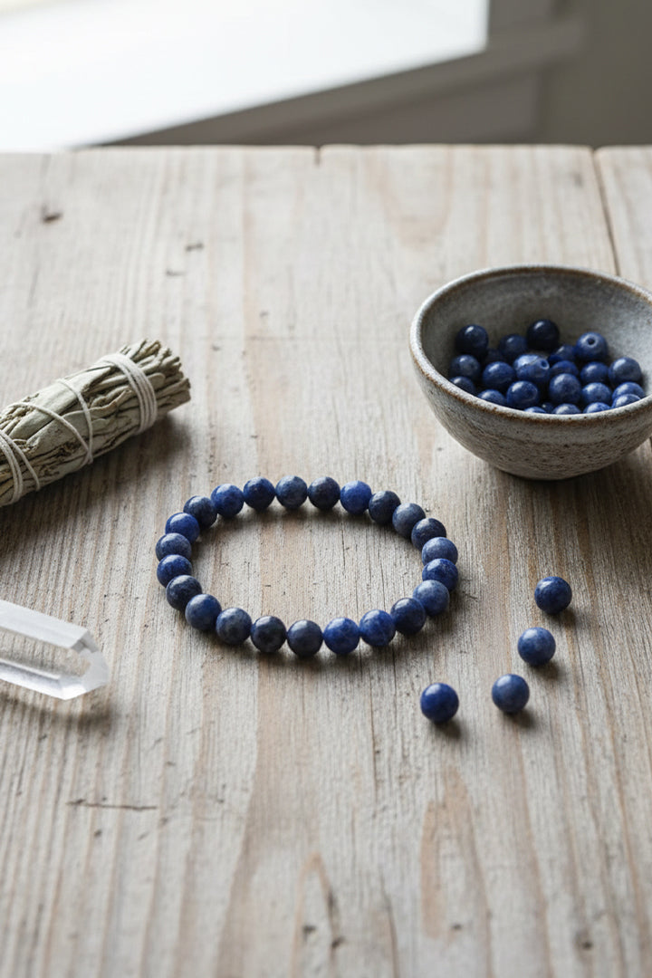 SODALITE BRACELET - Clarity, Communication & Inner Peace