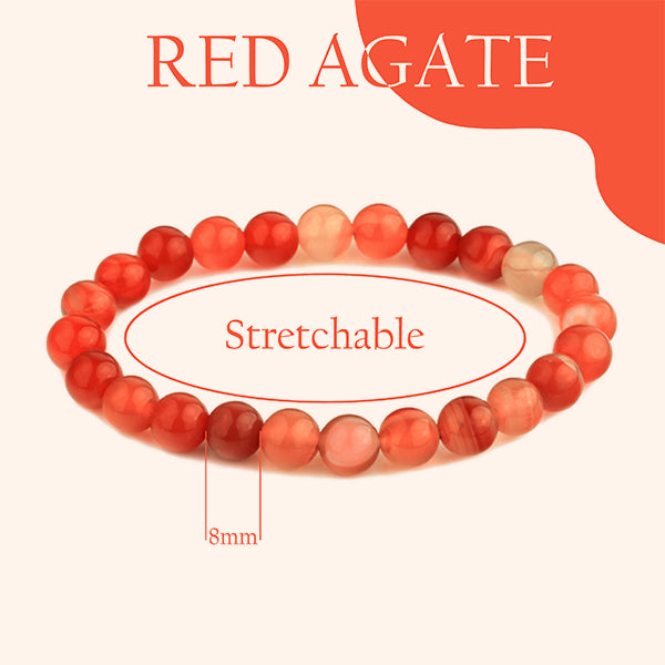 VASTU VARDAN RED AGATE BRACELET
