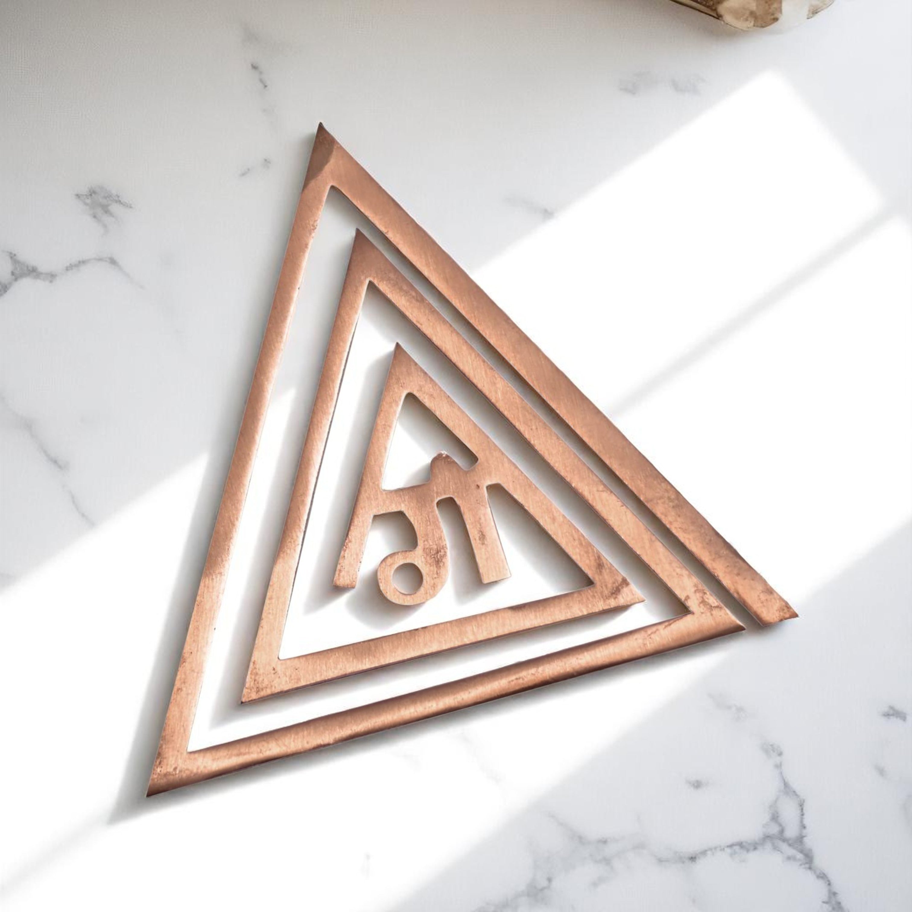 VASTU VARDAN COPPER GAA HELIX 4 INCH PACK OF 3