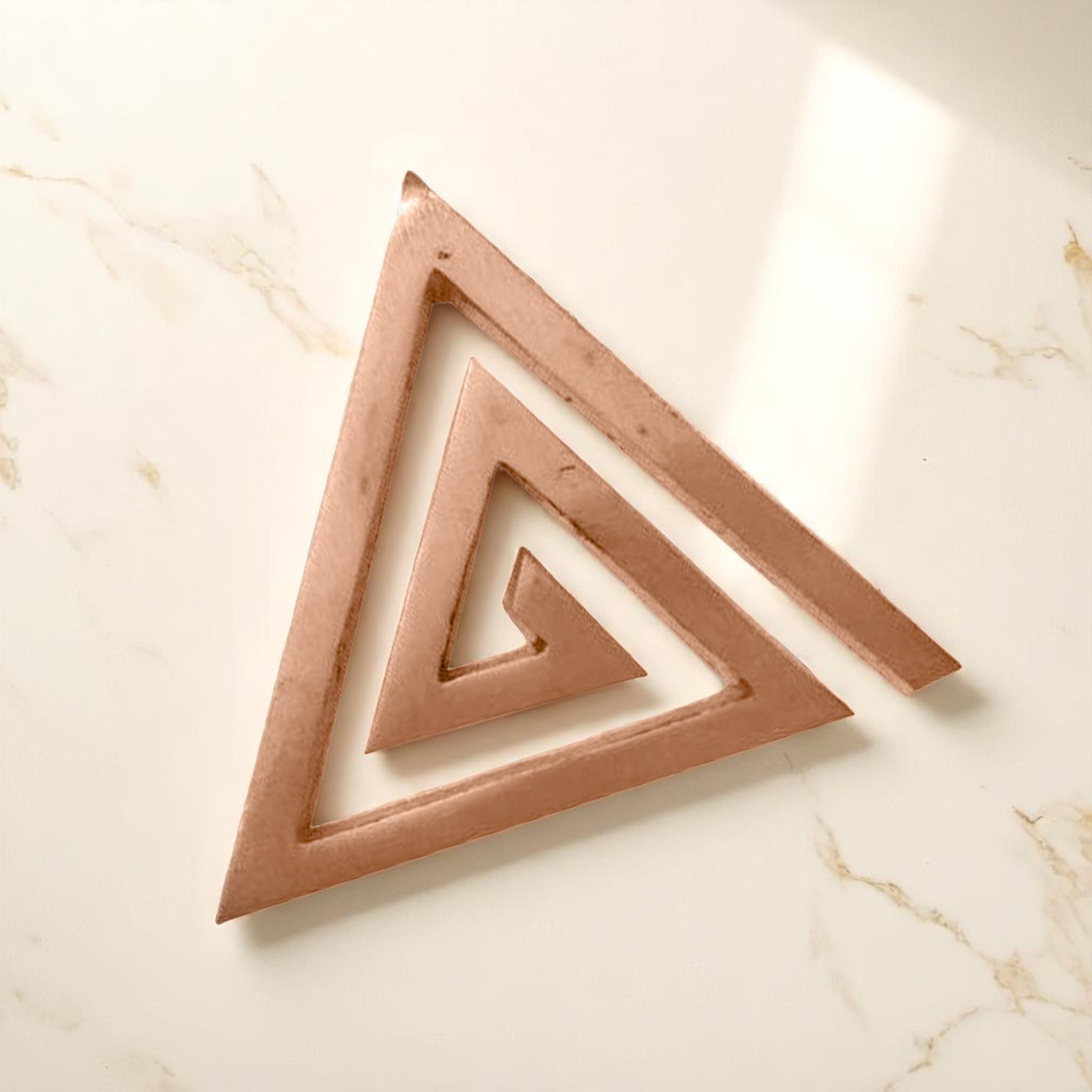 VASTU VARDAN COPPER PLAIN HELIX 4 INCH