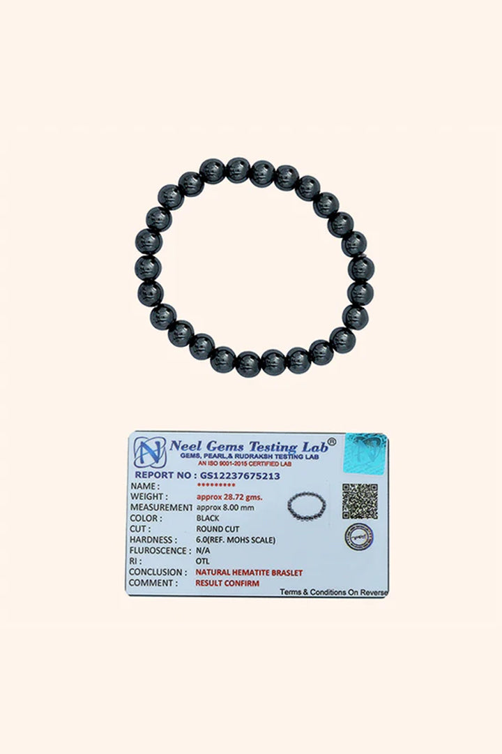 HEMATITE BRACELET - Grounding & Inner Strength