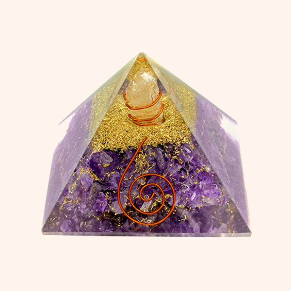 2 INCH AMETHYST CRYSTAL PYRAMID