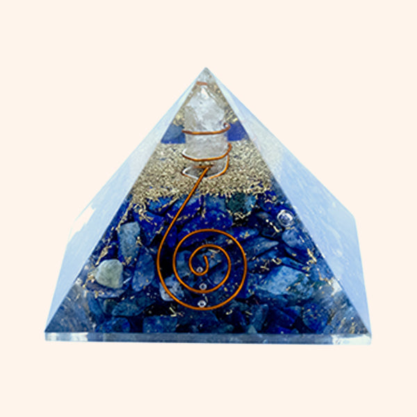 LAPIS LAZULI CRYSTAL PYRAMID