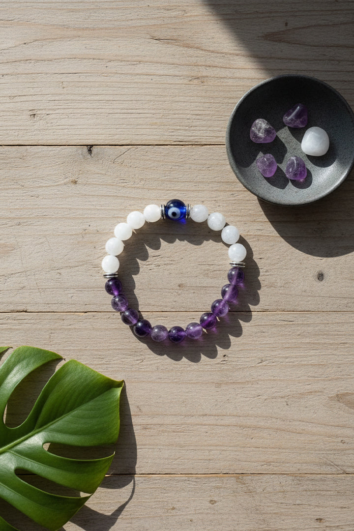 PISCES (मीन) RASHI BRACELET - Intuition, Calmness & Emotional Harmony