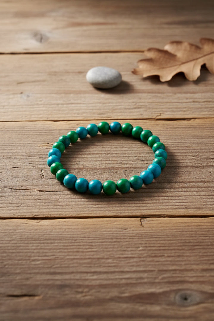 CHRYSOCOLLA BRACELET - Calmness & Communication