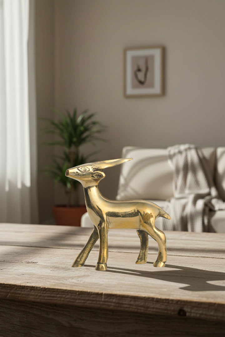 VASTU VARDAN BRASS SMALL DEER