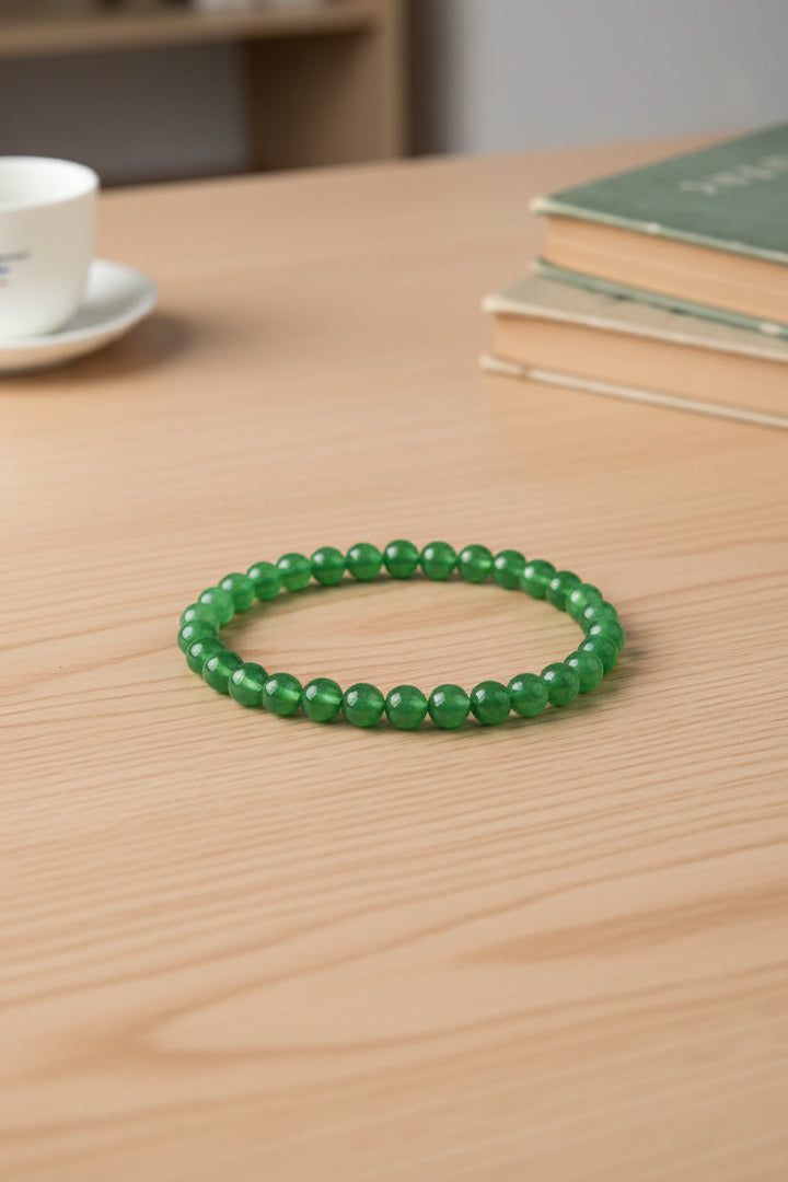 GREEN JADE BRACELET - Prosperity, Harmony & Protection
