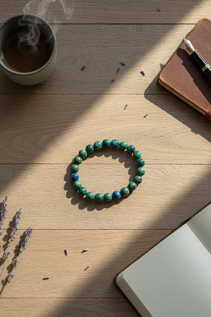 AZURITE BRACELET - Intuition, Clarity & Spiritual Growth