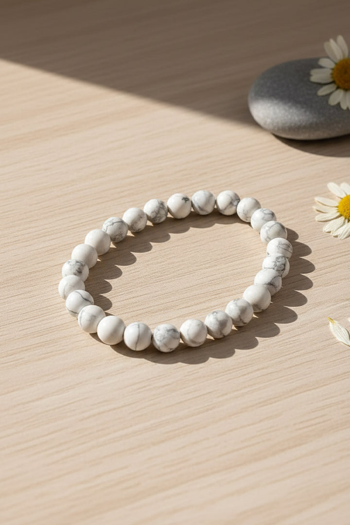 HOWLITE BRACELET - Calmness & Emotional Balance