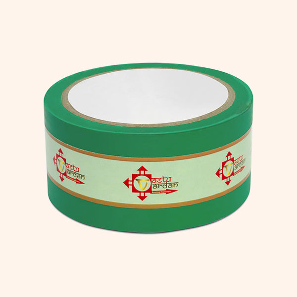GREEN VASTU CORRECTION TAPE | 2 INCH | LENGTH- 16 METER APPROX | TOILET VASTU REMEDY | PACK OF 1