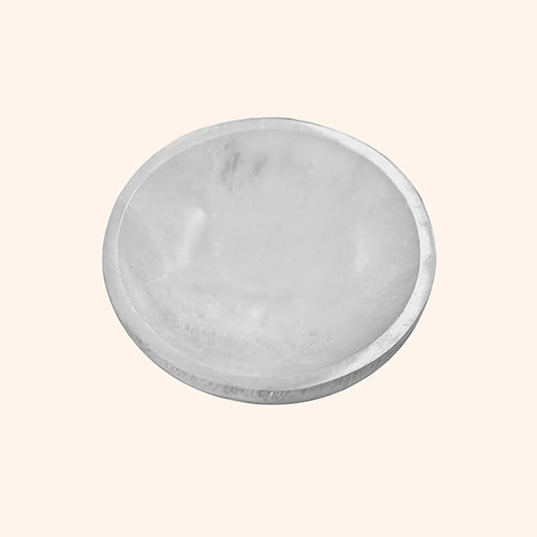 CRYSTAL ROUND BOWL 10CM