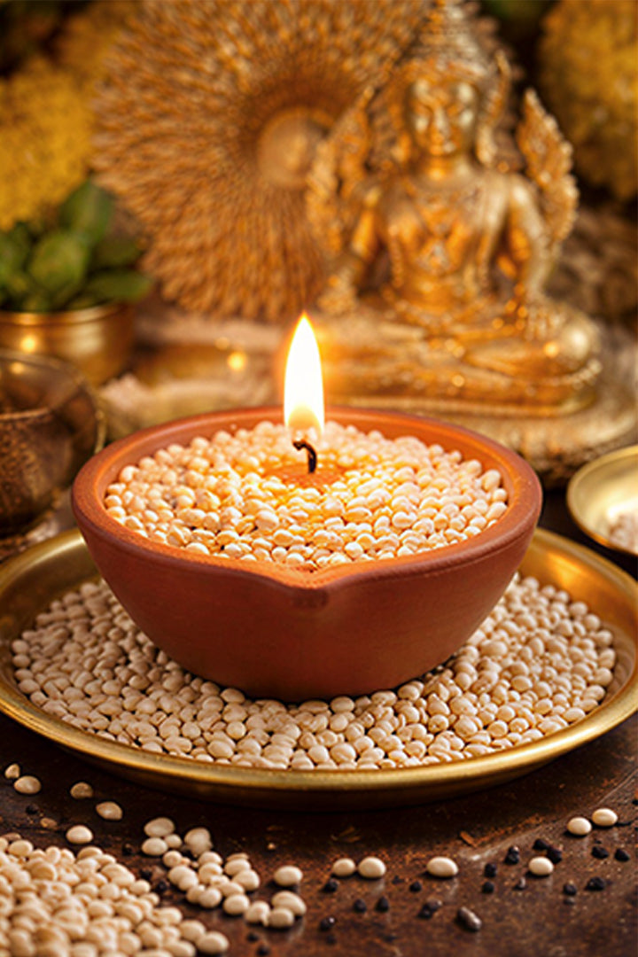 WHITE GUMCHI (1 KG) - Spiritually uplifting environment