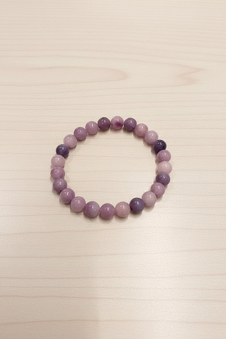 LEPIDOLITE BRACELET - Emotional Balance & Calm Energy