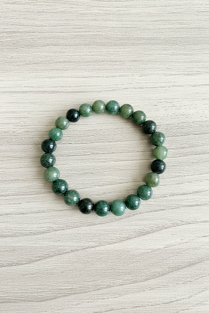 MOSS AGATE BRACELET - Growth, Abundance & Emotional Balance