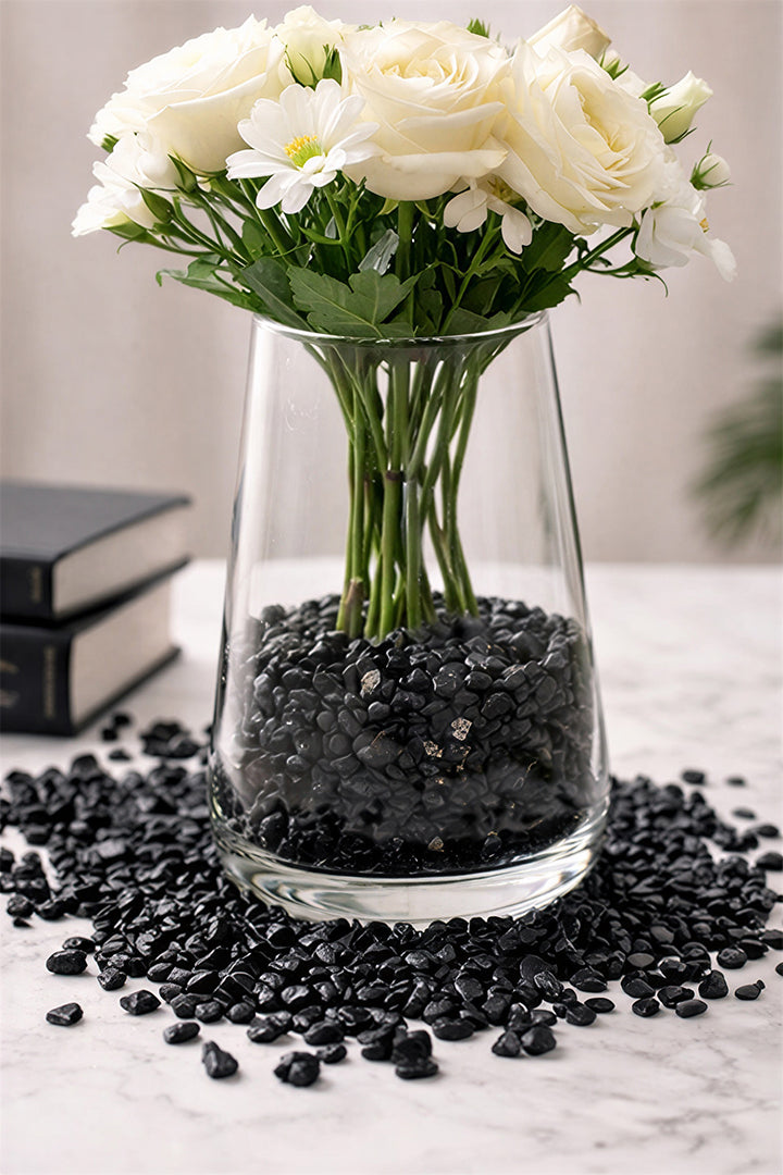 BLACK TOURMALINE CRYSTAL CHIPS - Advanced Protection, Grounding & Energy Balance